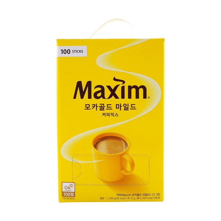Maxim Korean Mocha Gold Coffee Mix - 100ct - 42.32 oz