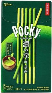 Pocky Matcha Chocolate Biscuit Sticks - 3.13 oz