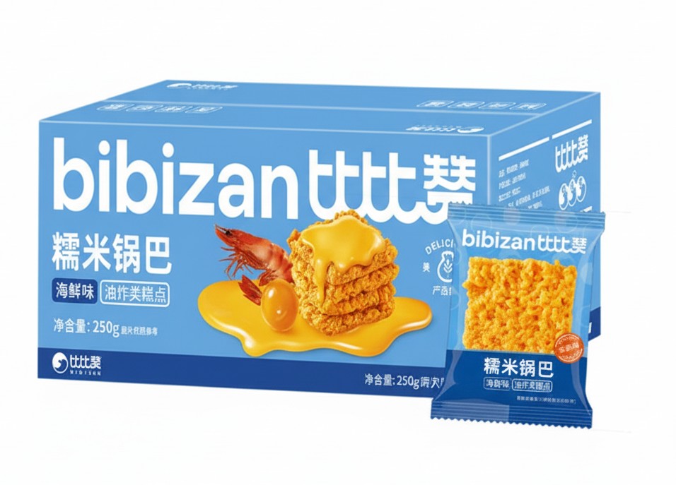 Bibizan Seafood Rice Crackers - 8.81oz