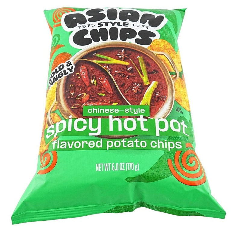 Calbee Chinese-Style Hot Pot ASIAN-STYLE Potato Chips - 6oz