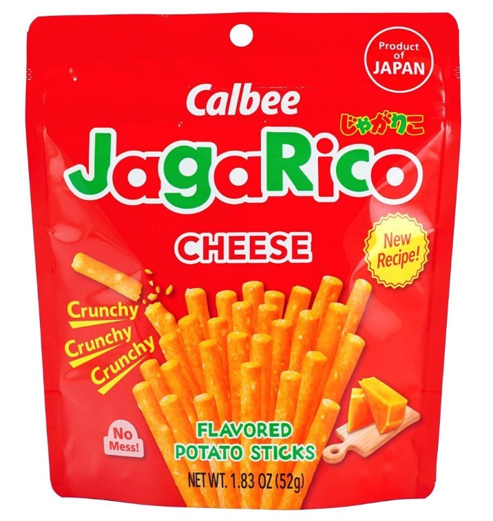 Calbee Double Cheese JagaRico Potato Sticks - 1.83oz