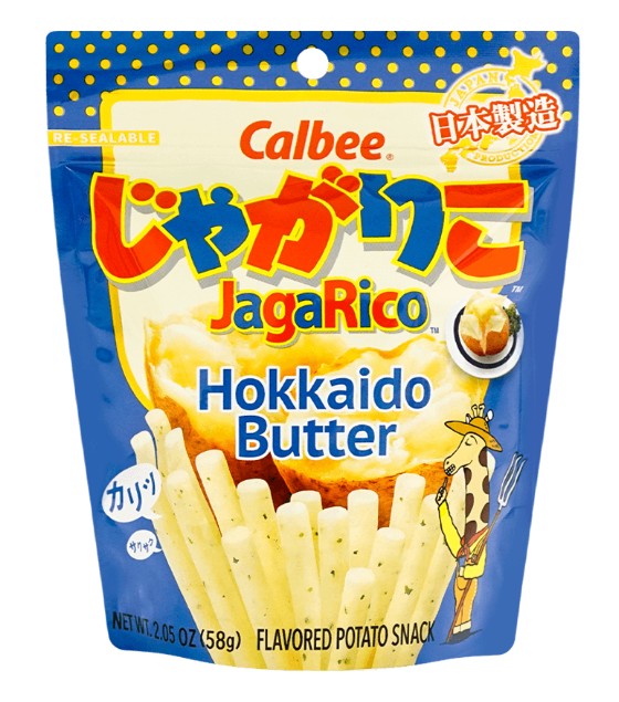 Calbee Hokkaido Butter JagaRico Potato Sticks - 2.05oz