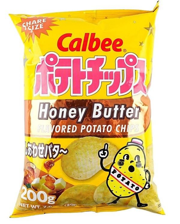 Calbee Honey Butter Potato Chips - 7.05oz