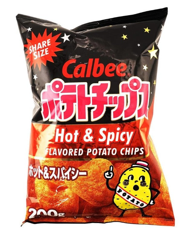 Calbee Hot & Spicy Potato Chips - 7oz