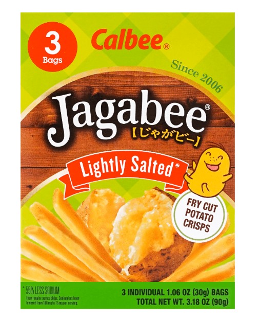 Calbee Lightly Salted Jagabee Potato Sticks - 3.18oz