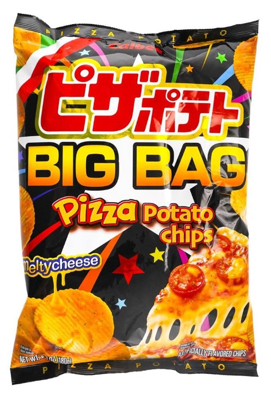 Calbee Melty Cheese Pizza Potato Chips - 6.3oz