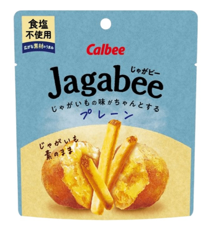 Calbee Plain No Salt Added Jagabee Potato Sticks - 1.34oz