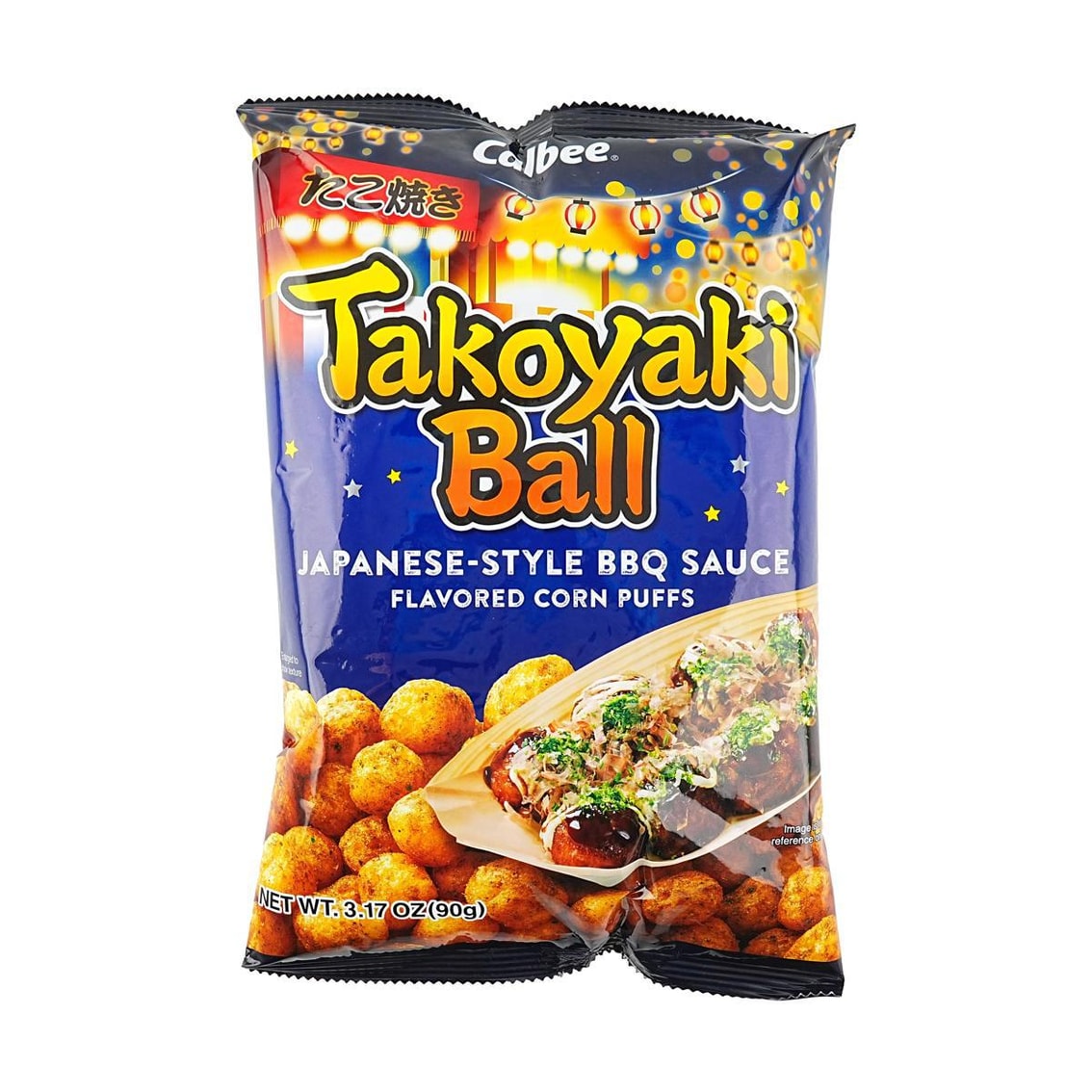 Calbee Takoyaki Balls Seafood Snack - 3.17 oz