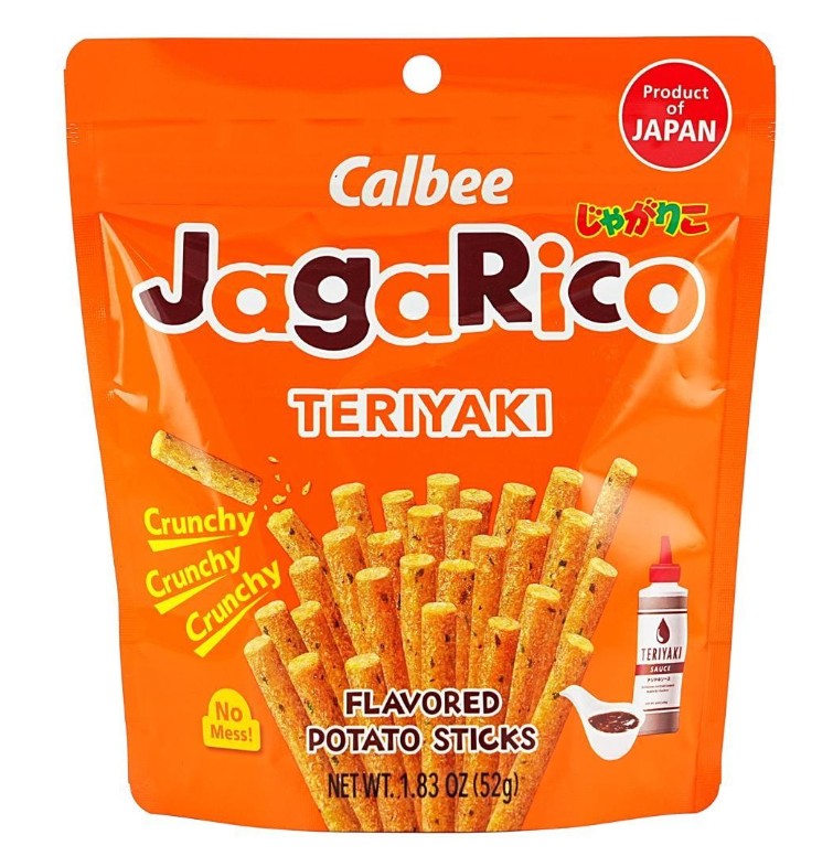 Calbee Teriyaki JagaRico Potato Sticks - 1.83oz