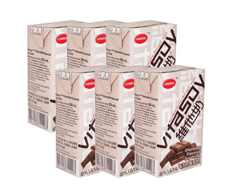 Vitasoy Chocolate Soy Milk - 6 count - 8.45 fl oz
