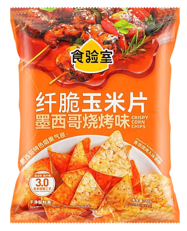 Food Laboratory Mexican BBQ Crispy Corn Chips - 1.06oz