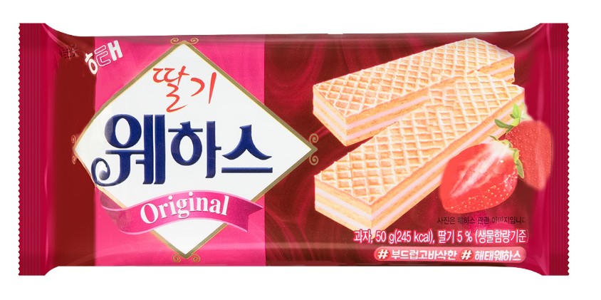 Haitai Strawberry Ice Cream Wafer - 1.76oz