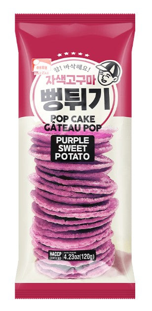 Haitai Sweet Purple Potato Rice Pop - 4.23oz