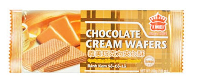 Imei Chocolate Cream Wafers - 7.05oz