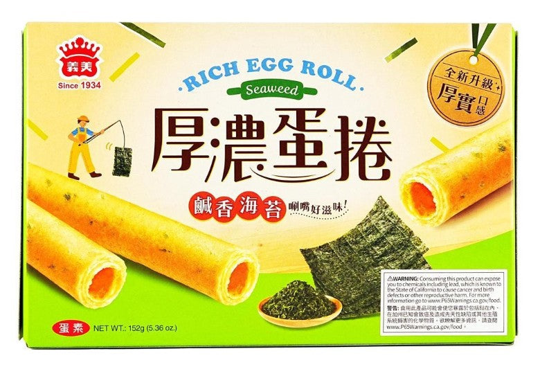 Imei Seaweed Egg Roll - 5.36oz