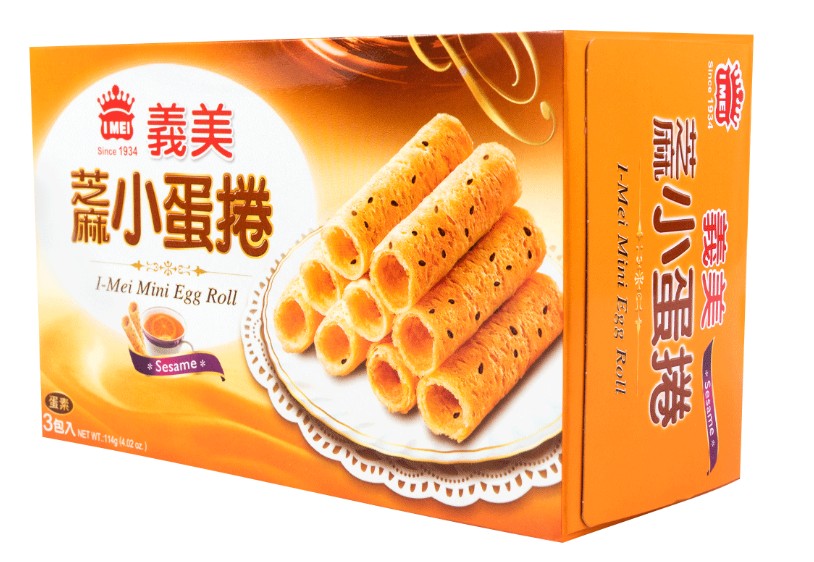 Imei Sesame Mini Egg Roll - 4.02oz