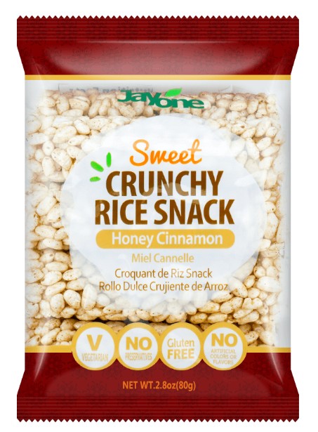 Jayone Honey Cinnamon Crunchy Rice - 2.82oz