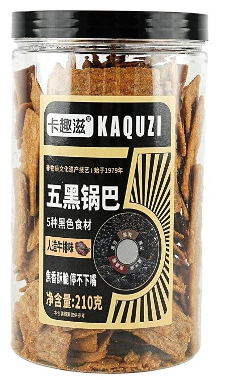 Kaquci Black Grains Corn Crust Chips - 7.41oz