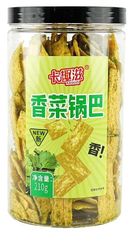 Kaquci Parsley Corn Crust Chips - 7.41oz