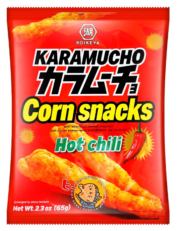 Koikeya Hot Chili Karamucho Corn Chips - 2.3oz