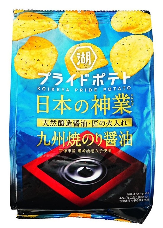 Koikeya Pride Potato Nori Shoyu Potato Chips - 1.83oz