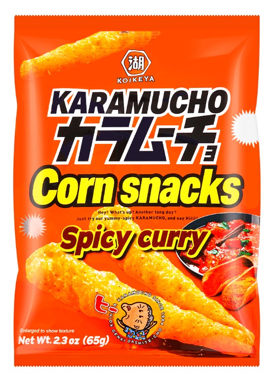 Koikeya Spicy Curry Karamucho Corn - 2.3oz