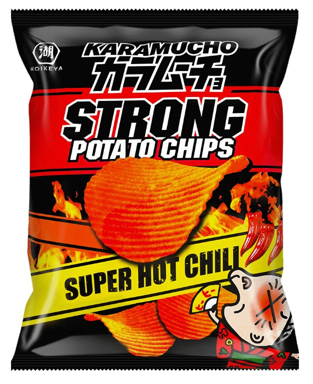Koikeya Karamucho Strong Potato Chips - 1.9oz
