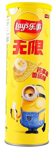 Lay's Banana Minions IP Collaboration Infinite Potato Chips - 3.17oz