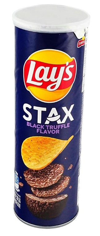 Lay's Black Truffle Stax Potato Chips - 3.17oz