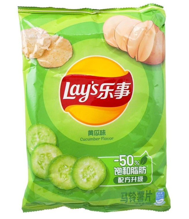 Lay's Cucumber Potato Chips - 2.46oz