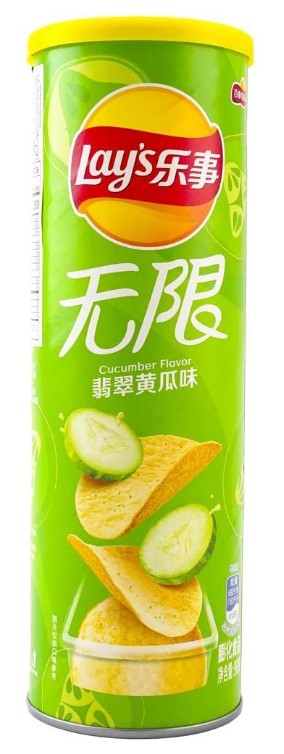 Lay's Cucumber Stax Potato Chips - 3.17oz