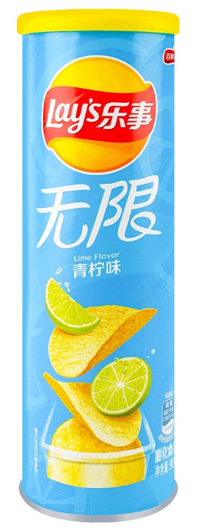 Lay's Lime Potato Chips - 3.17oz
