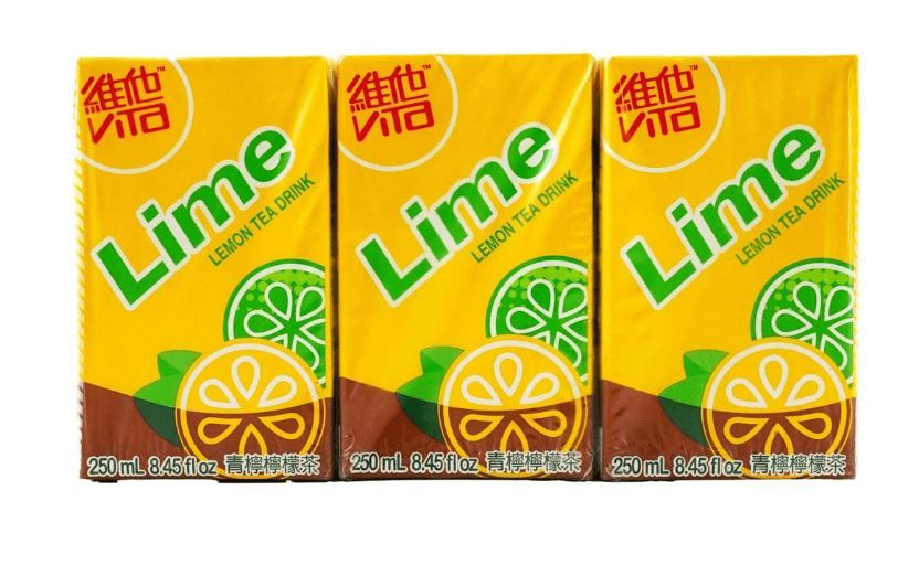 Vitasoy Lemon Lime Tea - 6 count - 8.45 fl oz