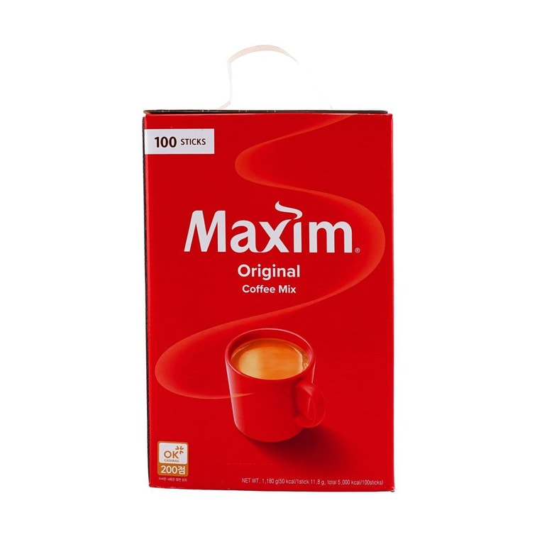 Maxim Coffee Original Flavor - 100 Sticks