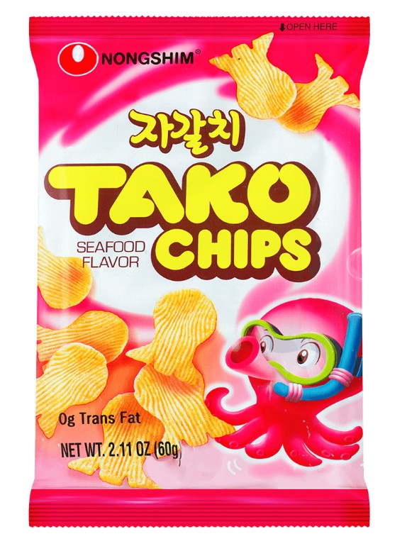 Nongshim Octopus Tako Chips - 2.11oz