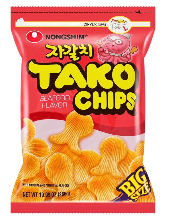 Nongshim Octopus Tako Chips - 10.09oz