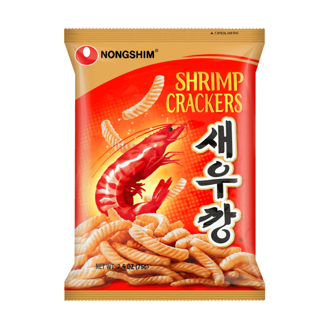 Nongshim Shrimp Crackers Original - 2.64oz