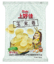 Oishi South American BBQ Style Sweet Corn Chips - 3.17oz