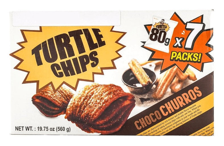 Orion Choco Churros Turtle Chips - 19.75oz