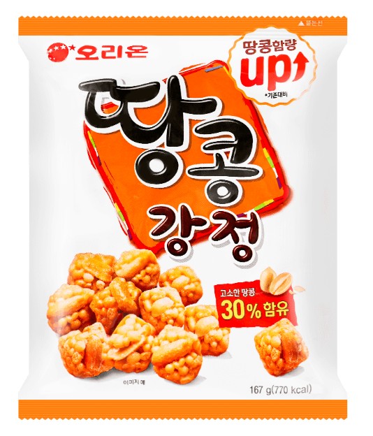 Orion Peanut Crunch Korean Snack - 5.89oz
