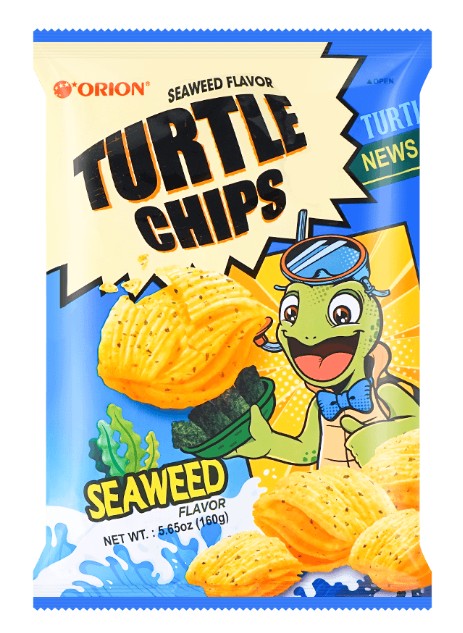 Orion Seaweed Turtle Chips- 5.64oz