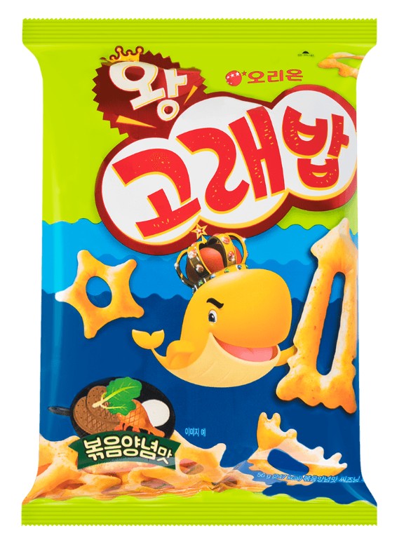 Orion Seaweed Baked Marine Boy Sea Creatures Shaped Snack - 1.97oz