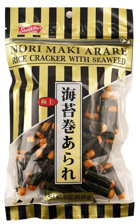 Shirakiku Seaweed Rice Cracker - 3oz