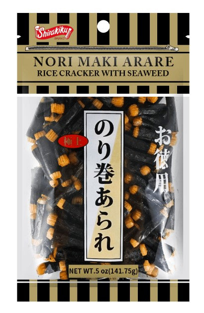 Shirakiku Seaweed Rice Cracker - 4.97oz