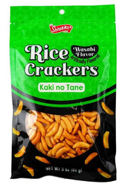 Shirakiku Kaki no Tane Wasabi  Rice Cracker - 3oz
