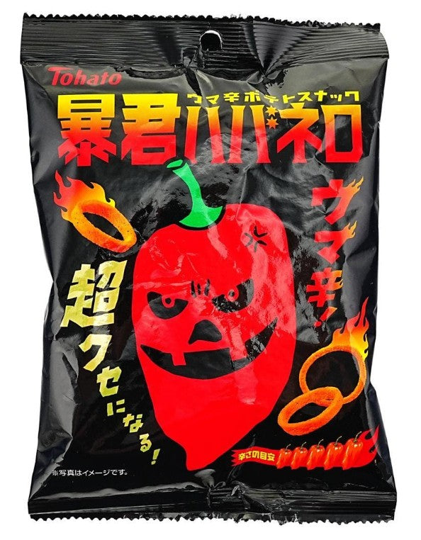 Tohato Hananero Spicy Potato Ring - 1.76oz