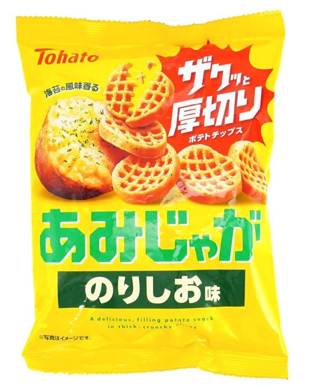 Tohato Nori Salty Potato Chips - 1.94oz