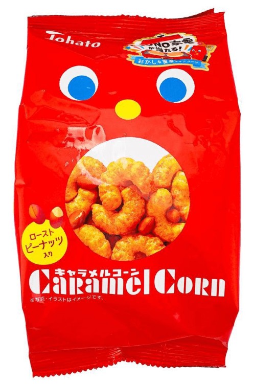 Tohato Roasted Peanuts Corn Puff - 2.4oz