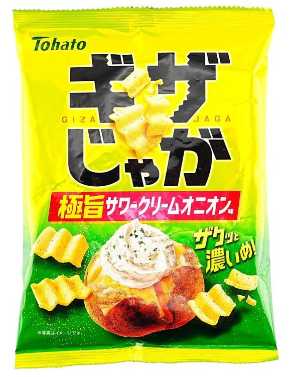 Tohato Sour Cream & Onion Potato Chips - 1.94oz
