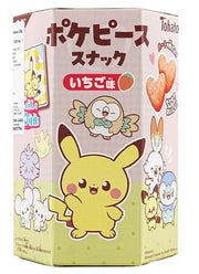 Tohato Strawberry Poke Peace Snack - 0.81oz